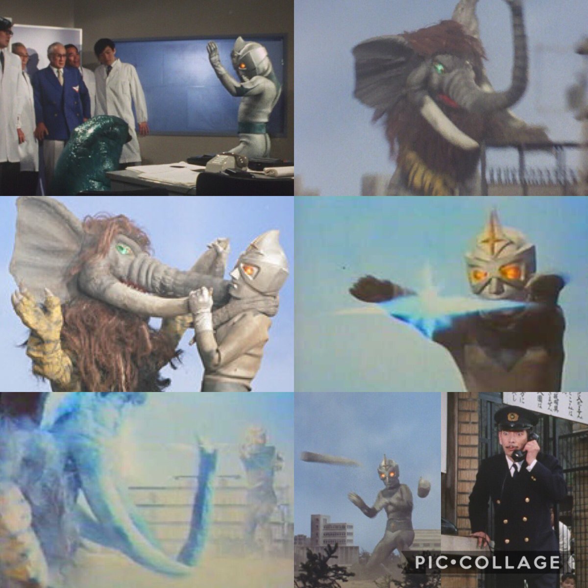 ミラーマン第21話 「恐怖の液体怪獣タイガン」 昭和47年（1972年）4月