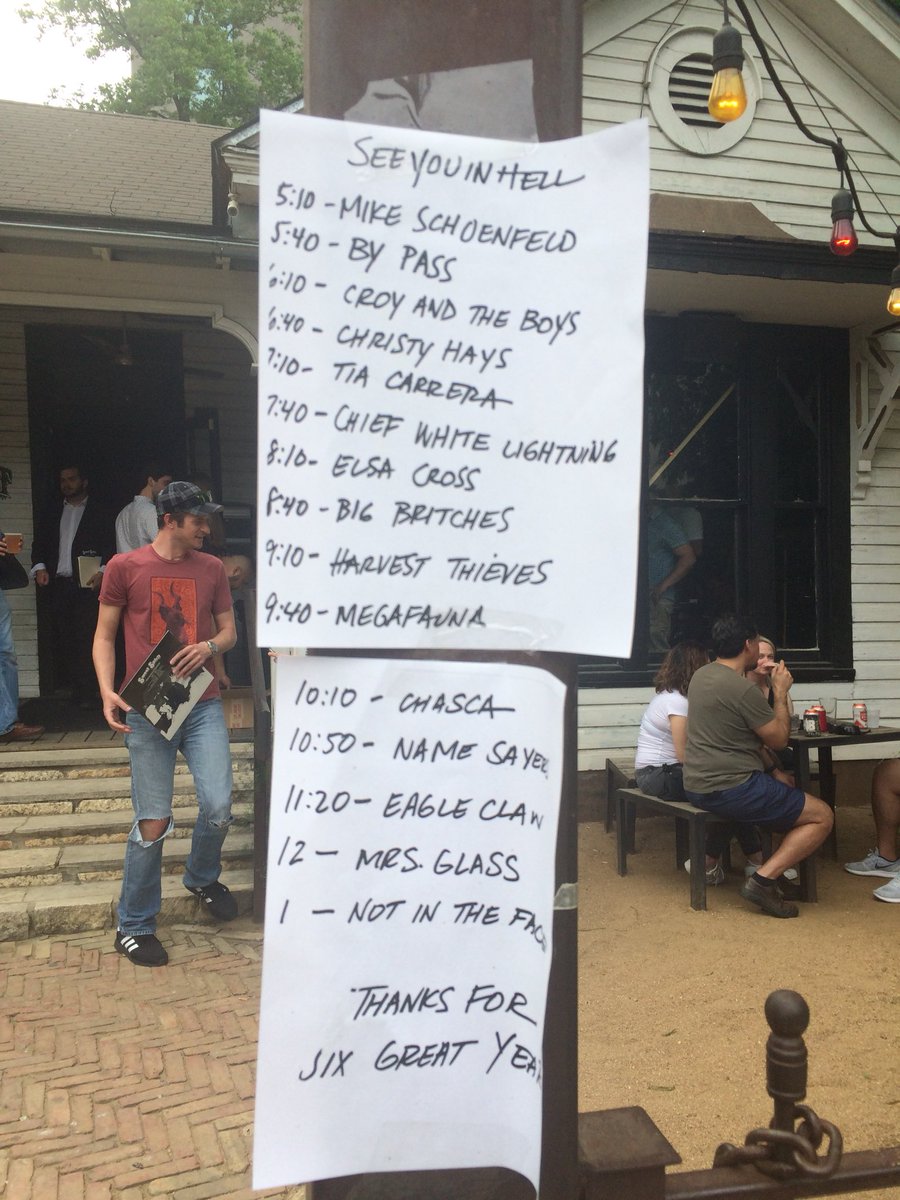 It’s on. Get to <a href="/BlackheartBar/">The Blackheart</a>. Last chance to make memories.