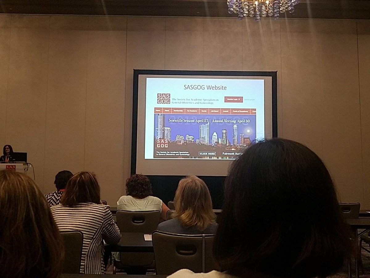kurbaani's tweet photo. @sasgog #sasgog18 underway! Excited to see how we organize around academic specialists of ob/gyn https://t.co/4xo4DkG7wP
