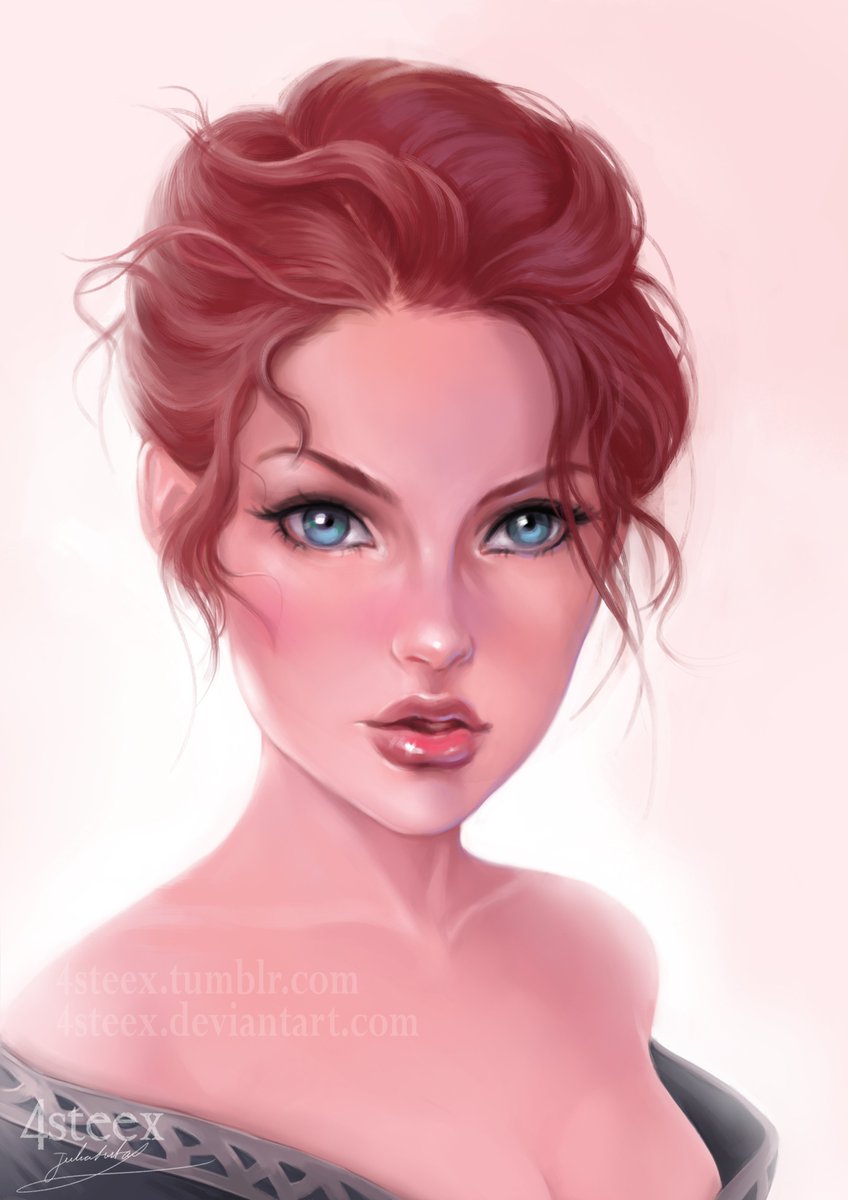 portrait practice
#animemanga #animestyle #beautiful #digitalart #portrait #redhead #sexy #woman #4steex #girl #red #pink #instalike #follow4follow #followback #followforfollow