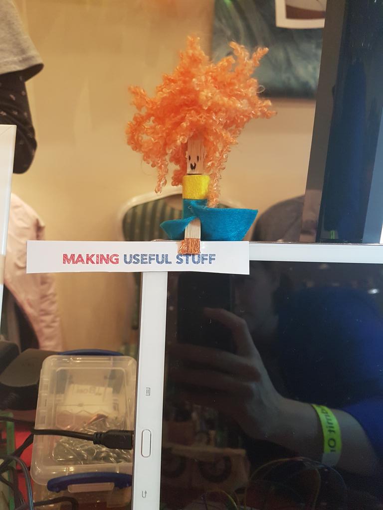 MakeUsefulStuff's tweet image. Thanks for a great #MakerFaireUk 2018 everyone! So many great buttons were created at our stall and it was really inspiring to see what the other makers were up to.