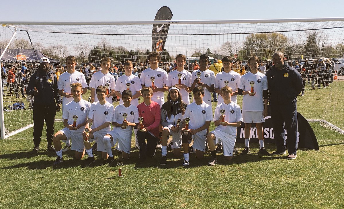 muscwv's tweet photo. MUSC U17 Ohio Elite Spring Classic Champions! Congrats Coaches Georges and Darren!#gomusc https://t.co/l5Xe92ONmA
