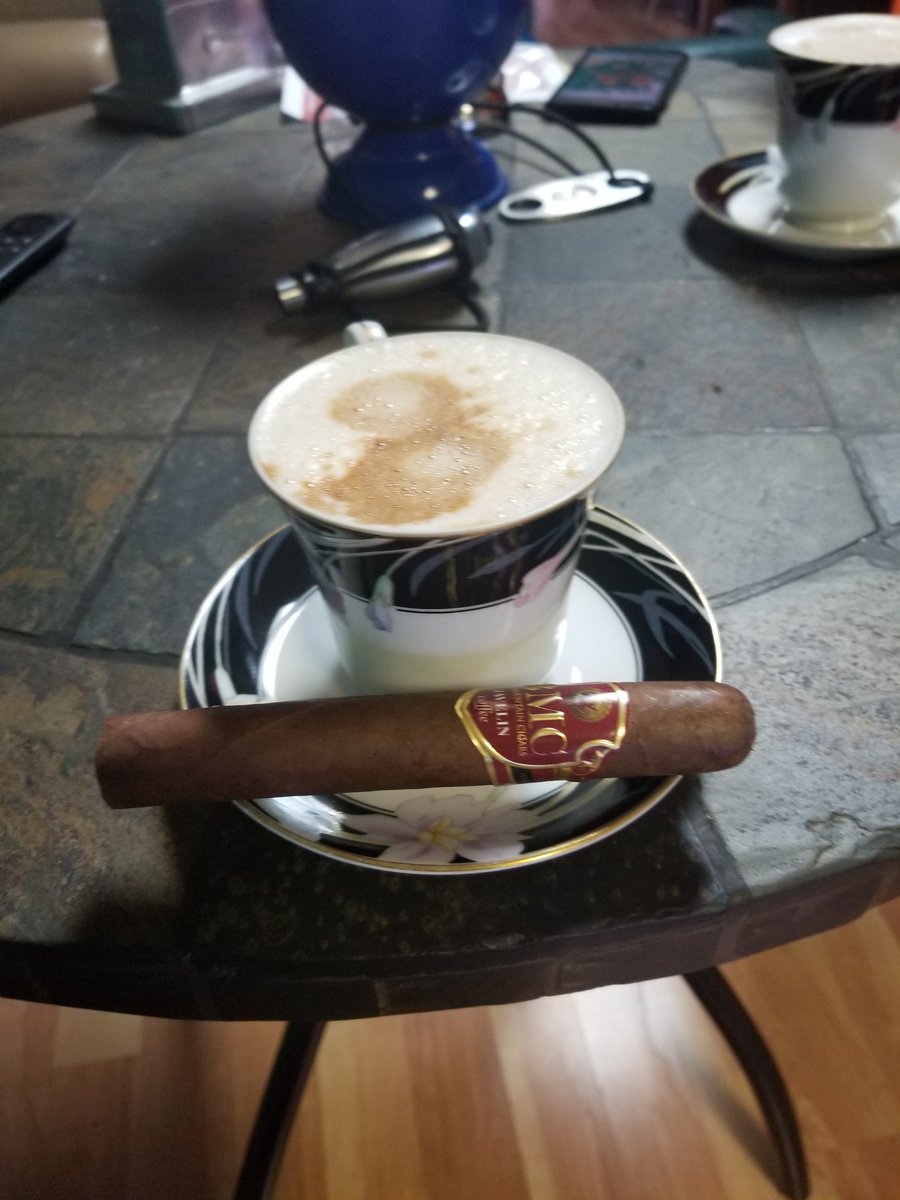 TorchCigarsATL's tweet photo. Cuban Coffee with a BMC!ยก
#TorchCigarsATL #CigarsNSophistication #SmokeQualityMyFriend #Torch #CigarBoss #BOTL
#Cigar #Stogie #CigarAficionado
#KingAsh #CigarWayOfLife #Aroma
#SmokemIfYouGotem #NowSmoking
#CigarKing #CigarFamily #CigarLife
#CigarLifestyle #SOTL #LeafLife https://t.co/EfEM7816p2