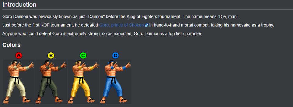 Chariot On Twitter If You Ve Never Checked The Srk Wiki For Kof 98 You Frankly Owe It To Yourself Just To See The Character Intro Descriptions Https T Co Gx3wxdzo1d