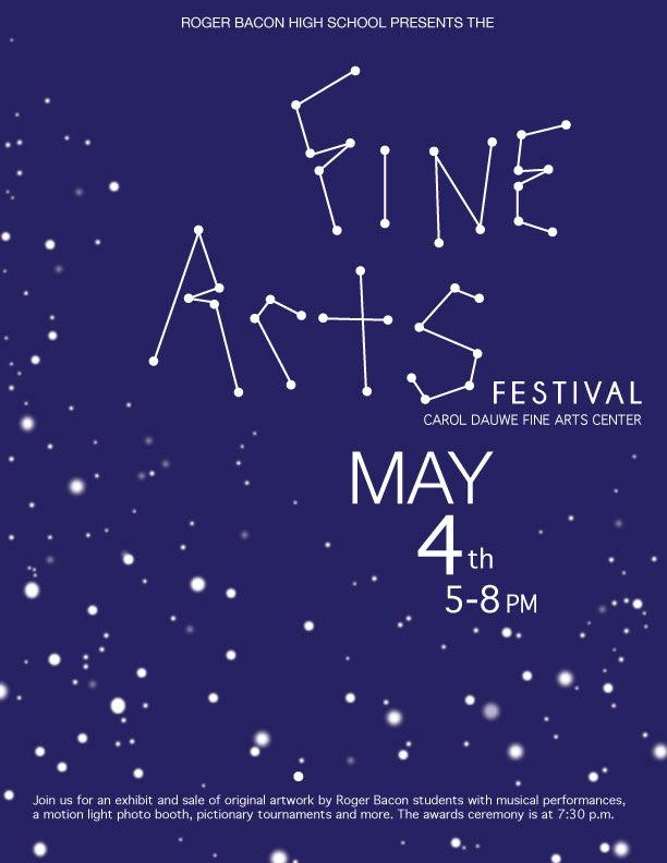 RB3official's tweet photo. We are just 5 days away from #FAF18 @RogerBaconHS Fri May 4th #StarWarsDay 5-8pm with RB3 closing out the night
Come see the great art🎨
Join the fun activities🏆
And stay for the music🎶👏 https://t.co/g0il0lfbwd