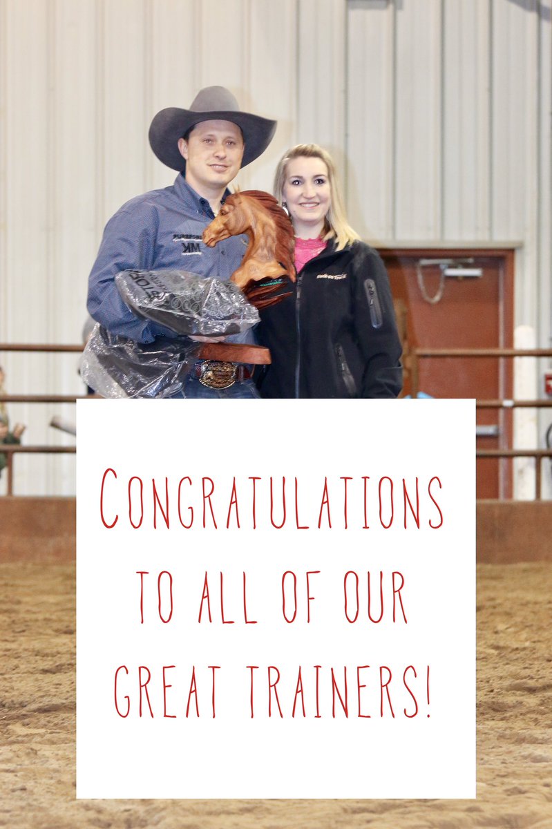 And the winner is... Kade Mills! Congrats to all of our wonderful trainers! We love you all amazing people! We will see you in Alberta next year! #ManeEventExpo