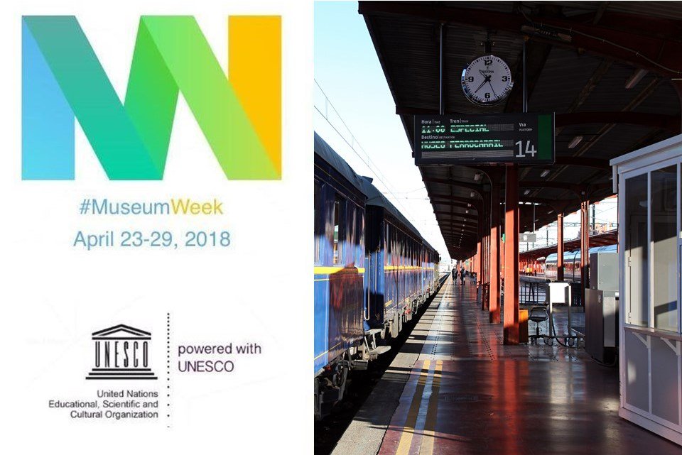 M_Ferrocarril's tweet photo. Gracias a tod@s los que nos habéis acompañado en este recorrido #MuseumWeek 2018 con paradas en #womenMW,#cityMW,#heritageMW,#professionsMW,#kidsMW,#natureMW y #differenceMW  ¡Buen viaje @MuseumWeek y os esperamos el año que viene!🚃🛤️ https://t.co/9wd8bXJCTv