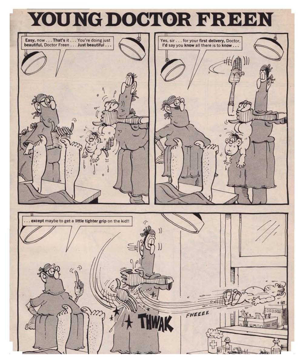 Congratuations <a href="/astroduff/">Alan Duffy</a>! Just heard it on the news - all the best for Sarah and the baby. Time to celebrate with a little Don Martin silliness.;-)