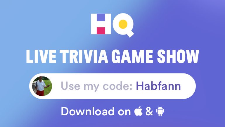 accuratepay's tweet photo. I’m playing a game called @hqtrivia! You should play too. Use my code ‘Habfann’ to sign up https://t.co/5bY7OGNiNe https://t.co/cXA3kQwphv