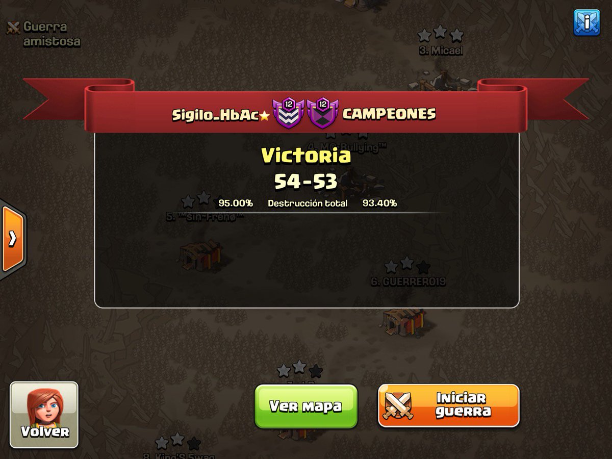 Y <a href="/Hbrid_Academy/">Sigilo_HbAc⭐</a> COMIENZA EN EL TORNEO PANAMERICANO DE COC CON UNA EXCELENTE VICTORIA, FELICIDADES!!!