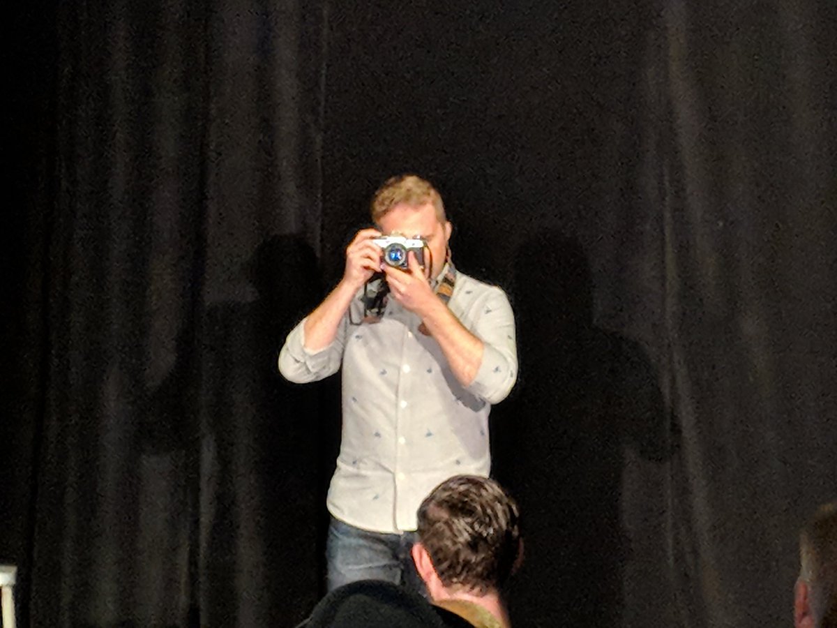 TEDxUCDavisSF's tweet photo. Taking pitctures with my grandfather's camera forces me to slow down. I have to check the lighting and apeture, I have to be intentional... If we pay attention to intention, we can see the beauty all around us. - Luke Guidici #TEDxUCDavisSF #2018Movement https://t.co/PFJugLjkXC