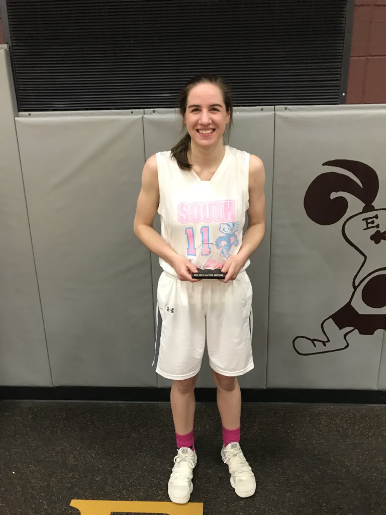 srallstargames's tweet photo. Congrats to our 2018 girls Senior All Star game MVP Lauren Burd from Watertown. https://t.co/eewq1TKhmP