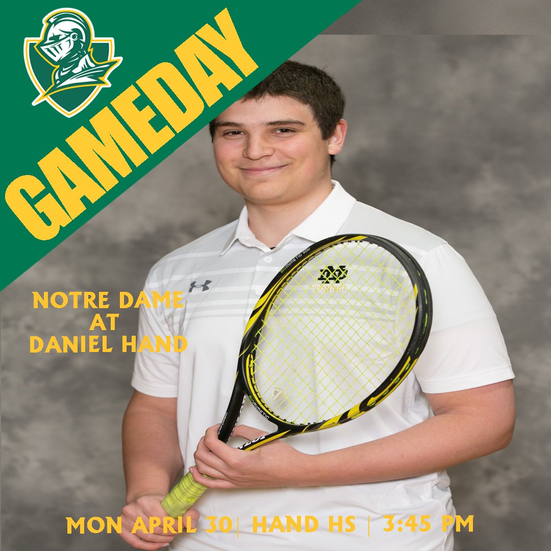 NDWHAthletics's tweet photo. Monday is GAMEDAY for ND tennis who travels back to the Shoreline to take on Daniel Hand at 3:45 pm. #servefast #returnwell #cttennis https://t.co/AlswfLDnRr