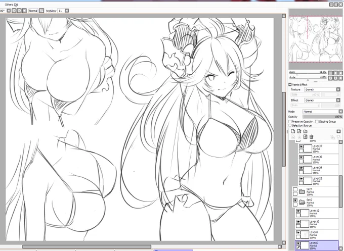 サラーサ

a sketch revisited since i legitimately got her recently. 