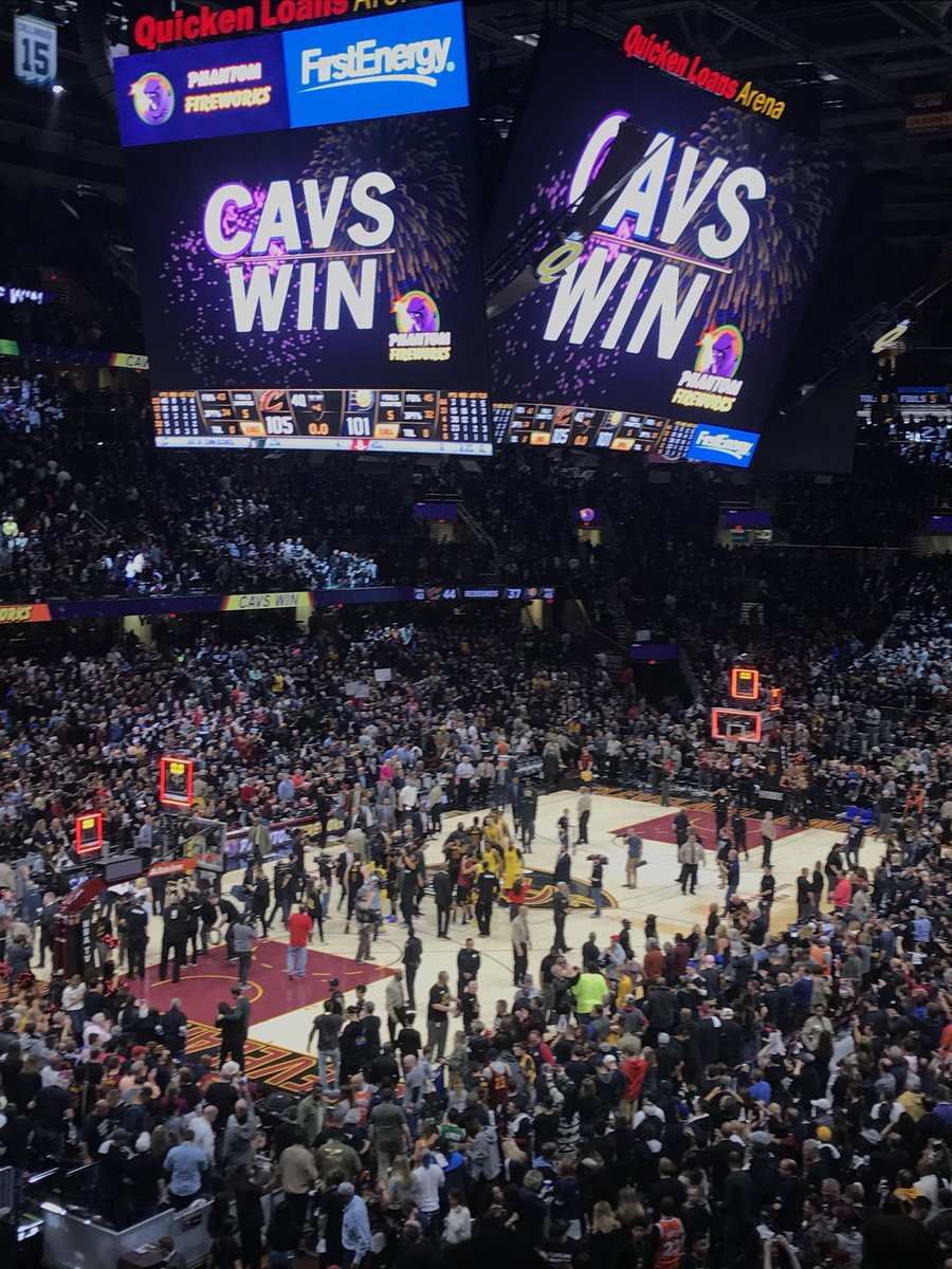 Great game 7 win! Bring on the Raptors. #WhateverItTakes #Cavaliers