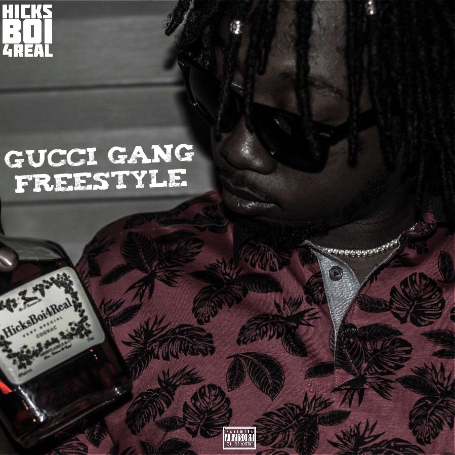 STASHSPOTCEO's tweet photo. 👀WHO READY?!🤔#HB4R🐐 GUCCi GANG FREESTYLE🔥ViDEO🎥 DROP 25 🥃’s iN THE COMMENTS TO GET iT TONiGHT⚠️ #HicksBoi4Real #4RealFans #RiCHBEHAViOR #GucciGang #Freestyle #LilPump #HennyGang #Hennessy #PriorityRecords #2k18 #SweyVisionTV #ESTMG #SuperNorthSideAtlanta #ATL #NewMusic https://t.co/YbLsfG5p2y