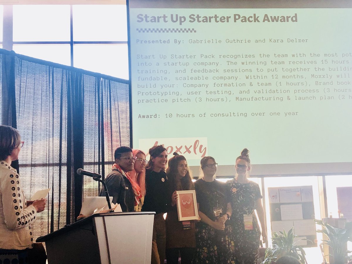 Make the Breast Pump Not Suck (@bfinnovation) on Twitter photo The @moxxlyinc Start up Starter Pack Award goes to #VIP for creating breastfeeding solutions for visually impaired parents. True Game Changers!! Congratulations 🎉 <a href="/medialab/">MIT Media Lab</a> <a href="/EngageLab/">Engagement Lab</a> #MakeTheBreastPumpNotSuck The @moxxlyinc Start up Starter Pack Award goes to #VIP for creating breastfeeding solutions for visually impaired parents. True Game Changers!! Congratulations 🎉 <a href="/medialab/">MIT Media Lab</a> <a href="/EngageLab/">Engagement Lab</a> #MakeTheBreastPumpNotSuck