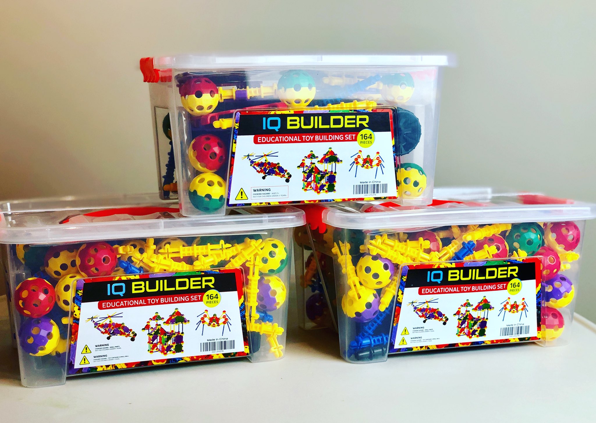 Iq Builder 164 Pieces 2025