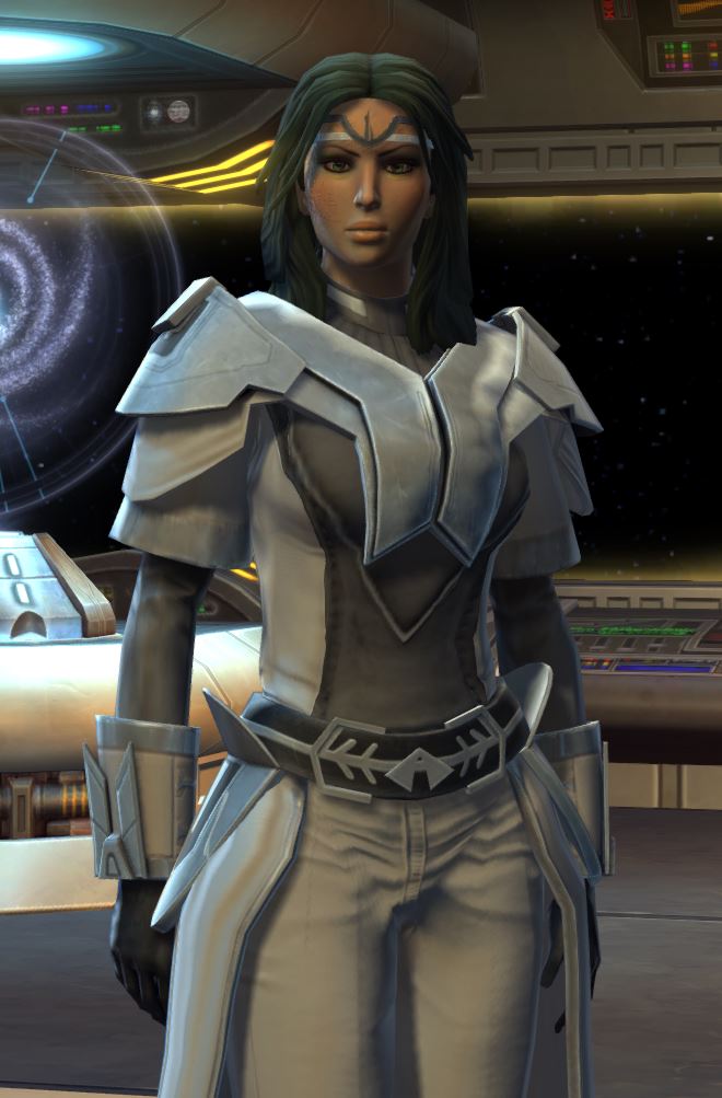 Jaelle_G's tweet photo. Would you assume, that she's a Dark Side Counselor? No? Then my Job is done xD
Tryin out that little experiment... dunno if i'll like it... we'll see... x)
And no, you don't want to know the count of my toons... ^^
#SWTOR #TryinNewThings https://t.co/QhZZu3l0zC