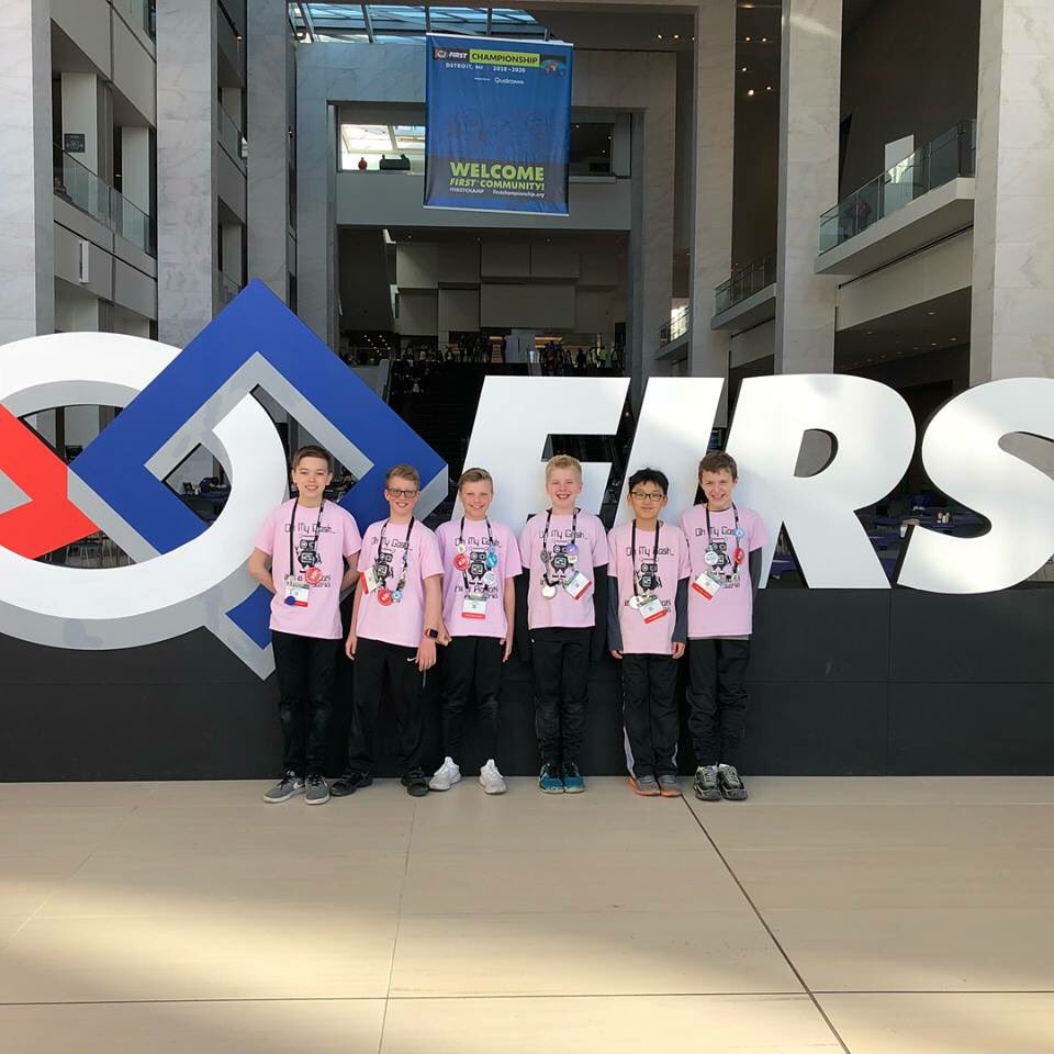 Kennedy_FLL's tweet photo. #fargoOMGrobots We has a blast! Thank you #FIRSTChamp https://t.co/UbFVGCqB8n