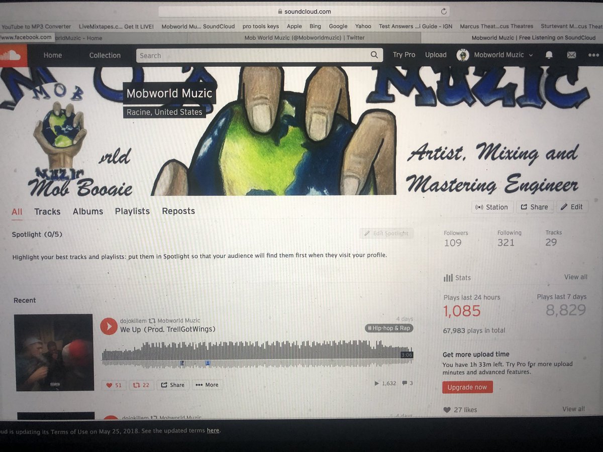 Mobworldmuzic's tweet photo. Follow us on SoundCloud https://t.co/cQAkL8a84a