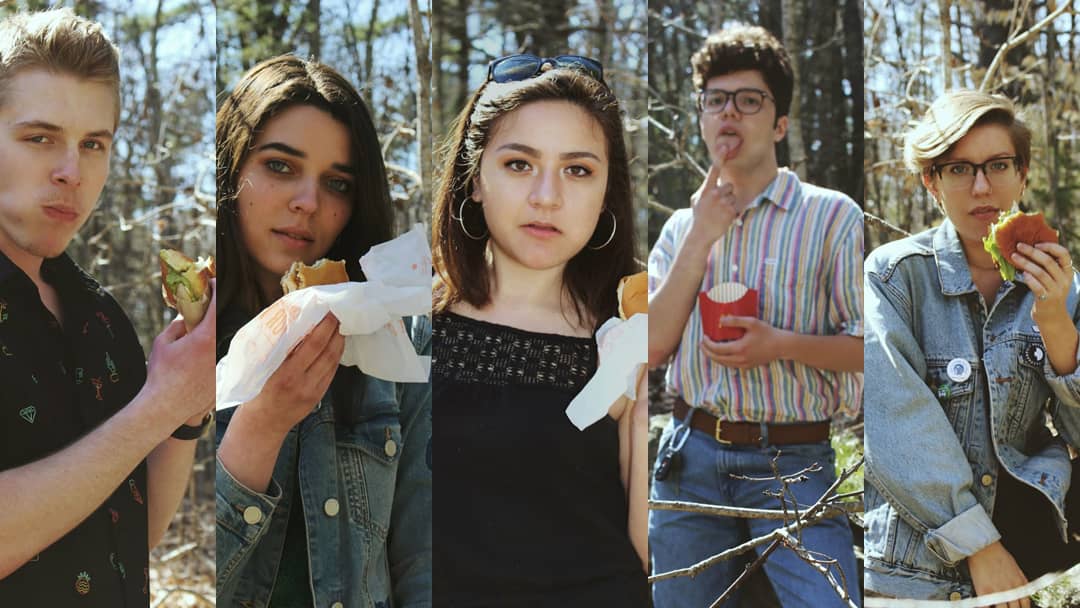 Introducing the new BosTones e-board! Meet Scott (Prez), Gabrielle  (VP), Julia (Music Director), Seb (AMD), and Bianca (Social)!