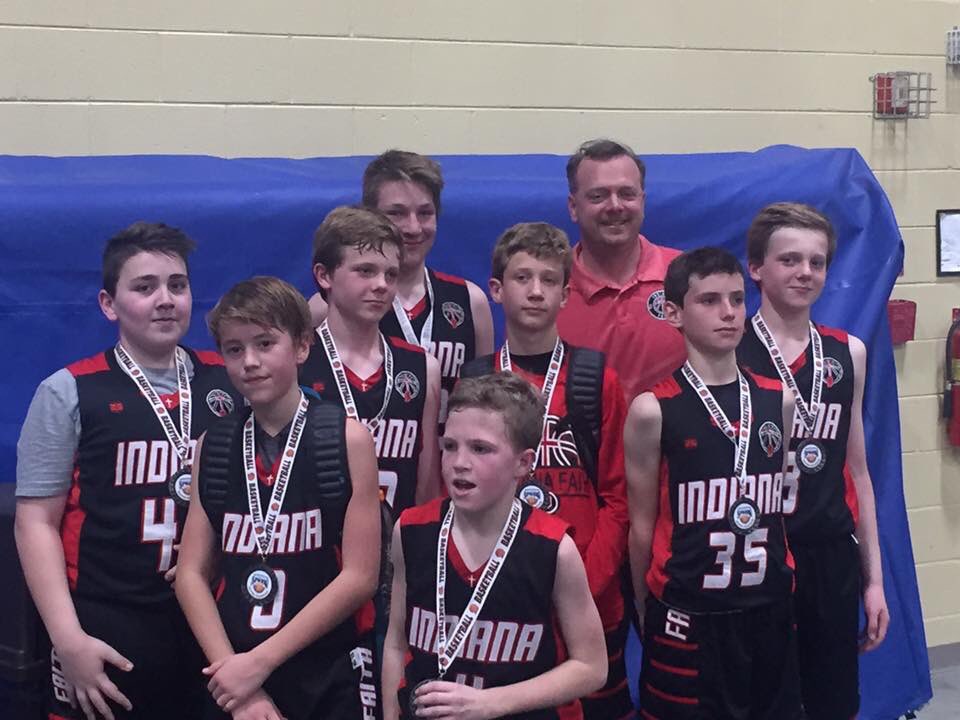 Big Shoutout to Indiana Faith 2024 
Coach Porath Champs
Adidas Junior Spring Classic  
6th Grade Boys (12U) Silver