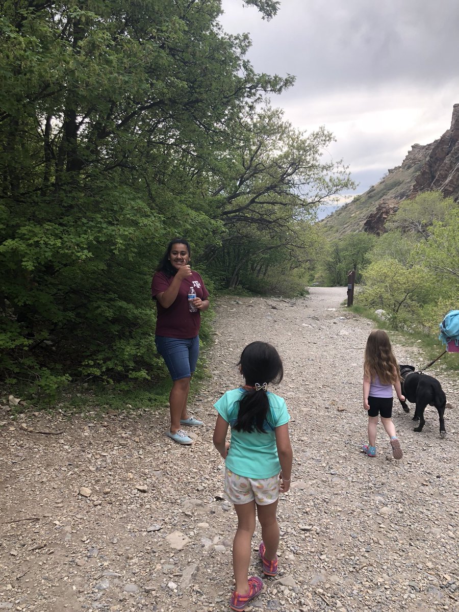 EvelynLou's tweet photo. Little 2 mile hike at #RockCanyonPark #Utah is beautiful... there was not a lot of trash...but the little we found we picked up! #LEEarthMonthHunt https://t.co/y3ZLKDrvYZ