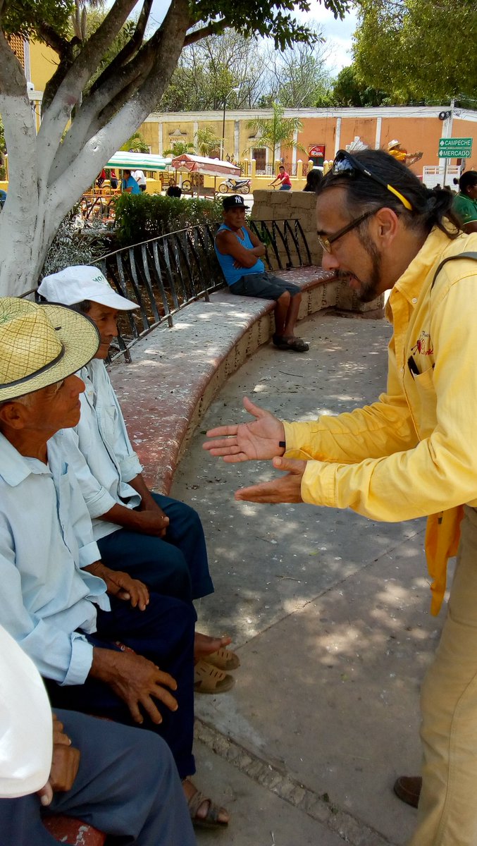 CEEPRDCampeche's tweet photo. Caminata en Tenabo con los candidatos para Alcaldía de Tenabo, Junta Municipal de Tinun y Diputado por el Distrito VII #IzquierdaHoy #PRDCampeche #PintémonosDeAmarillo https://t.co/wU3ldVawqI