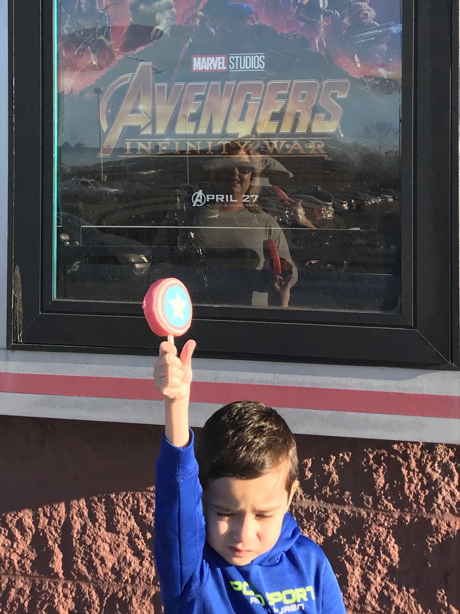 NON spoiler alert! <a href="/avengers/">Avengers</a> is the biggest movie of the weekend!  Who needs 🍿?  Make your party the biggest of the summer with our ice cream treats including <a href="/CaptainAmerica/">Captain America</a>!  Hit us up at <a href="/icowusa/">Ice Cream On Wheels</a> or call 8008849793! #AvengersInfinityWar