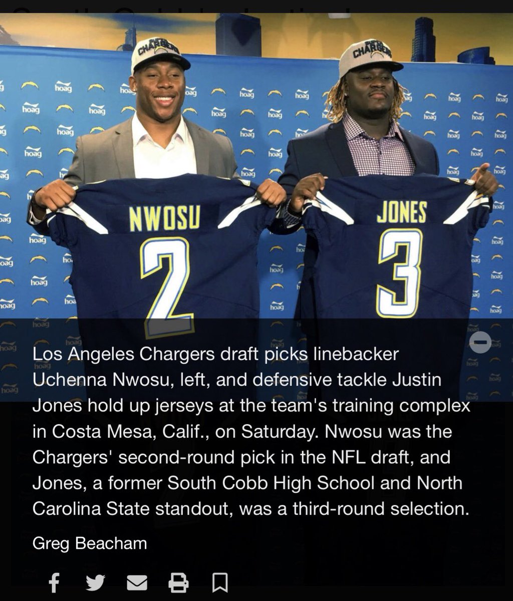 AB Hosey (@drabhosey) on Twitter photo South Cobb Stand Up!! <a href="/Twenty7Savage/">Justin M. Jones</a> Justin Jones 1st SC player in the NFL since Kenny McKinley( Broncos 09-10).#SCpride @SouthCobb_FBall <a href="/SouthCobbATH/">South Cobb Athletics</a> <a href="/PrincipalSCHS/">Mr. Rhodes</a> South Cobb Stand Up!! <a href="/Twenty7Savage/">Justin M. Jones</a> Justin Jones 1st SC player in the NFL since Kenny McKinley( Broncos 09-10).#SCpride @SouthCobb_FBall <a href="/SouthCobbATH/">South Cobb Athletics</a> <a href="/PrincipalSCHS/">Mr. Rhodes</a>