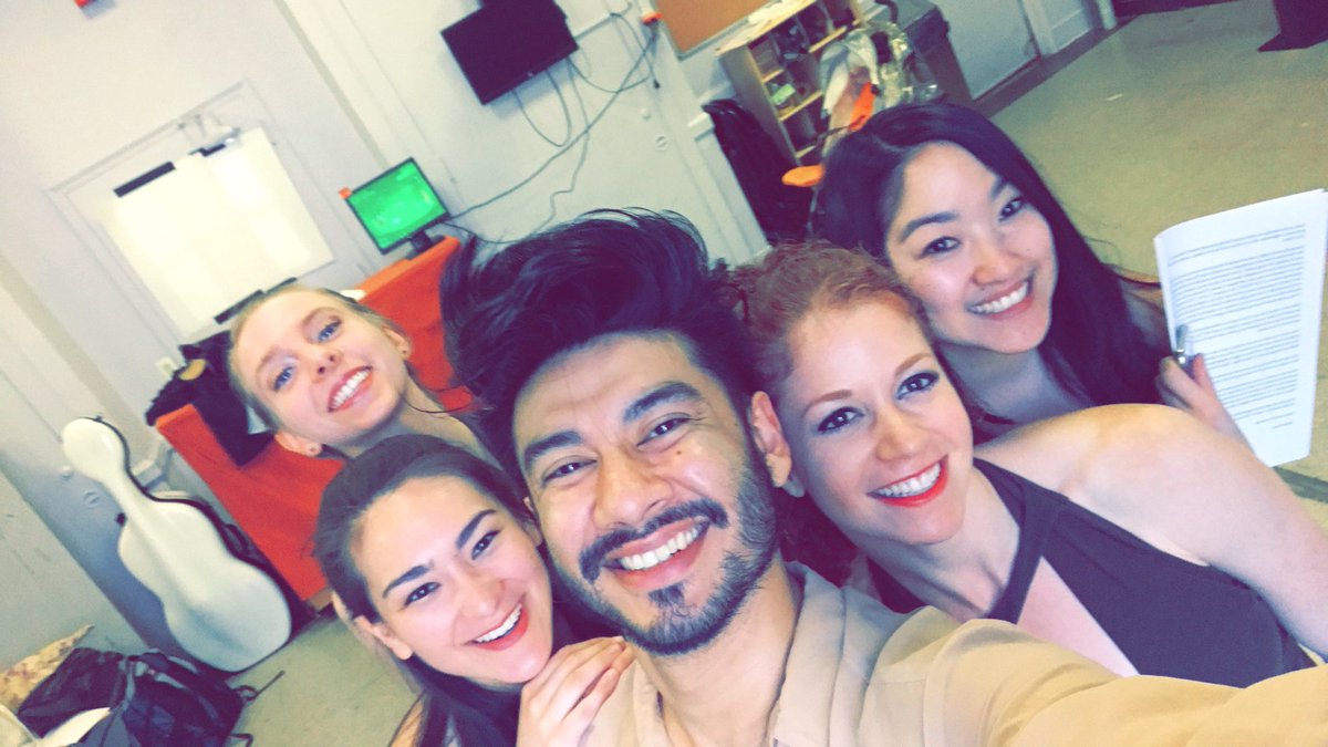 JCHENPROJECT's tweet photo. Back Stage Selfie before the show. Dancers and Musicians did so well for #DancingKeys today. What a perfect way to celebrate International Dance Day! @nataliahuangstudio #internationaldanceday #jchenproject https://t.co/nOI1ov3Ba0