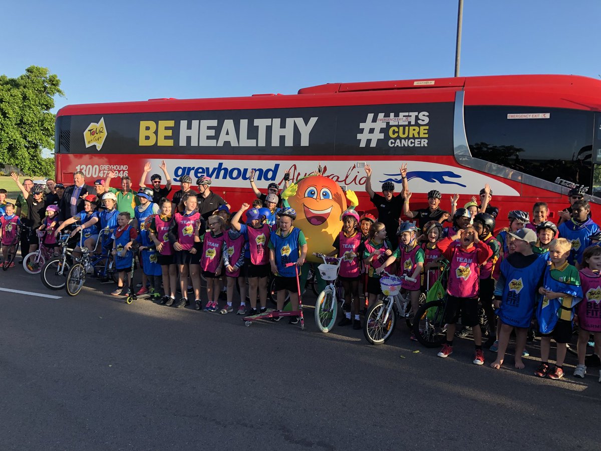 tourdecure_aus's tweet photo. Thank you Bowen! What a great #befit #behealthy #behappy event this morning - thank you all for your support 🎉👏🎉 You can continue to support the team in finding a cure for cancer here: https://t.co/rveC7JJHYn #letscurecancer #ridetdc #thisisqueensland #queensland #curecancer https://t.co/hwrignM33Q