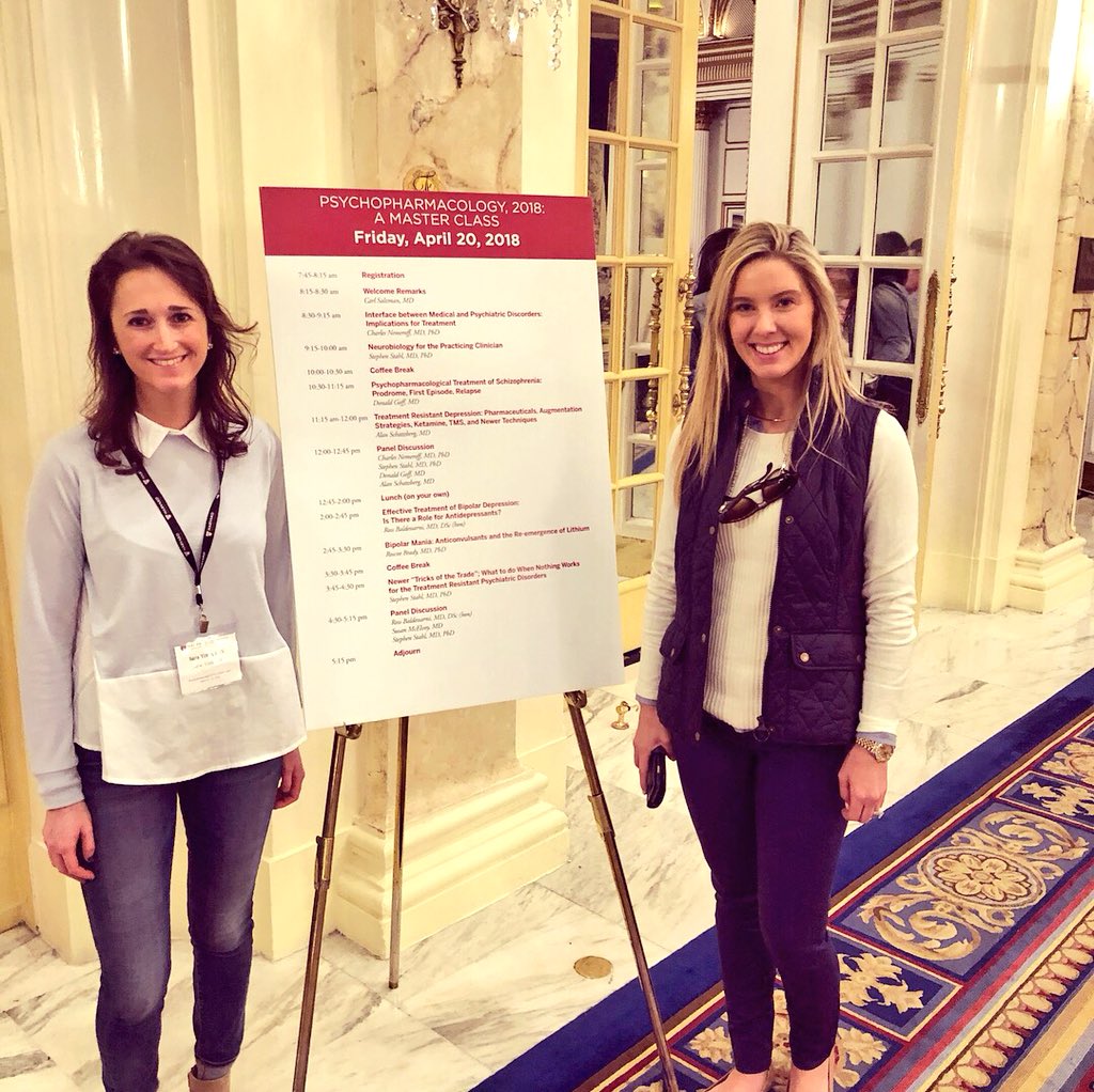 PassionForPsych's tweet photo. Current #9GN RN and former #9GN PCD @ChristinaNoraO highly recommend the Psychopharmacology: A Master Class with special lectures by @DrSteveStahl ๐๐ป๐๐ป๐๐ป๐๐ป #ContinuingEd #AlwaysLearning #FutureNPs #TeamColumbiaRocks https://t.co/TSotQodcix