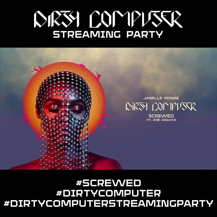 s_aintszn's tweet image. A fan favorite, this track features @ZoeKravitz with hints of @TessaThompson_x on bgv!
#Screwed #DirtyComputerStreamingParty #DirtyComputer