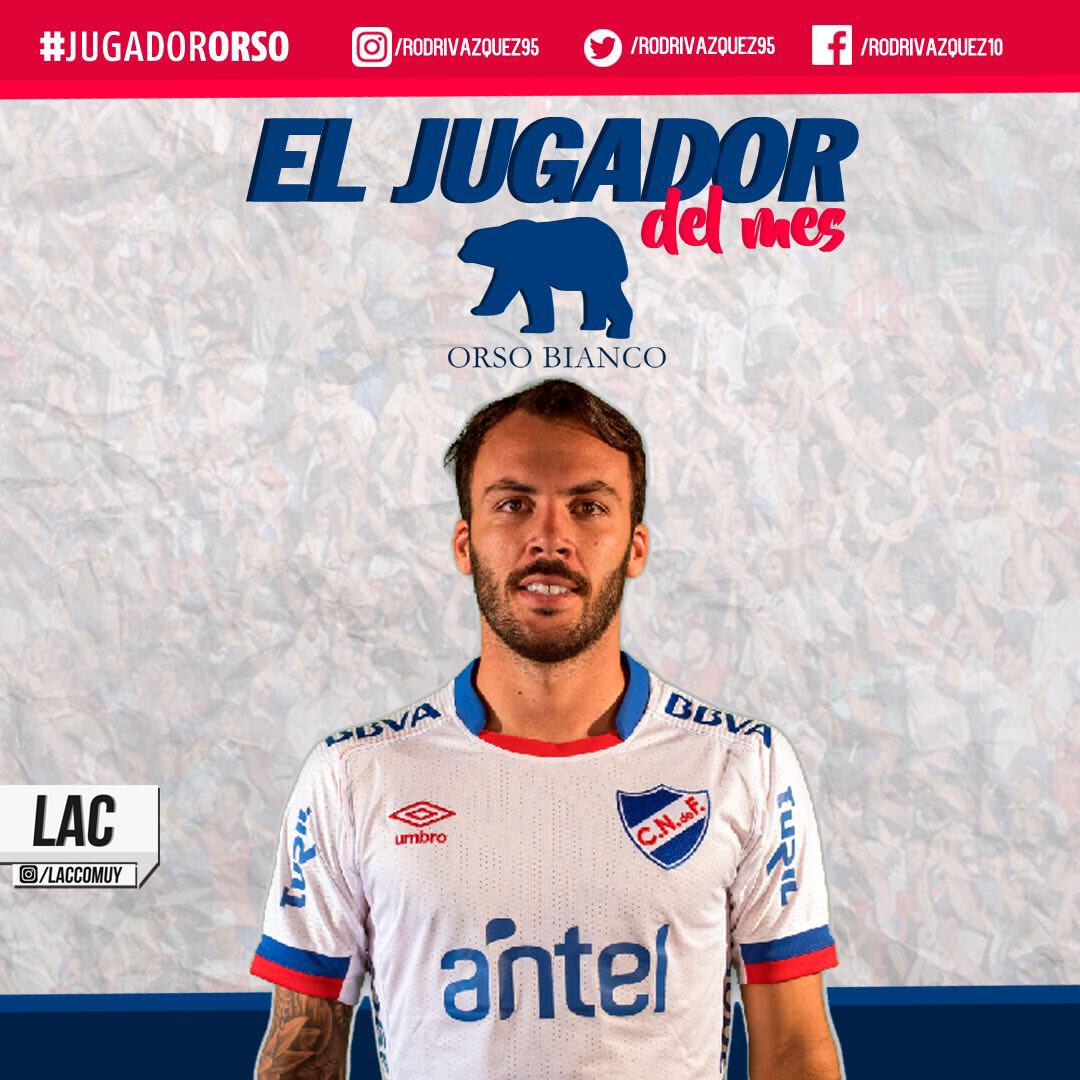 RodriVazquez95's tweet photo. En la victoria de #Nacional frente a Atenas comenzamos con la votación donde @OrsobiancoS premia al #JugadorOrso del mes. El de abril fue Sebastian Rodríguez. ¡Felicitaciones, @Sebas_r8! https://t.co/Um74qFXvCw