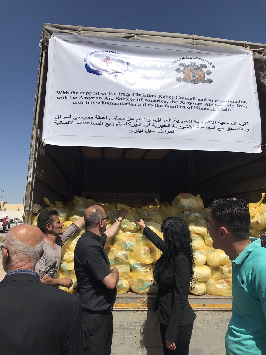 PepeCoinWhale's tweet photo. Our hearts were filled with joy when we yet again helped the city of #Teleskof-#NinevehPlain. 1002 food parcels were distributed in April 2018 for the #VictimsOfISIS #AssyrianAidSocietyIraq #StGeorgeChaldeanCatholicChurch #Assyrian #Syriac #Chaldean #One… https://t.co/JK6yAIHV1N