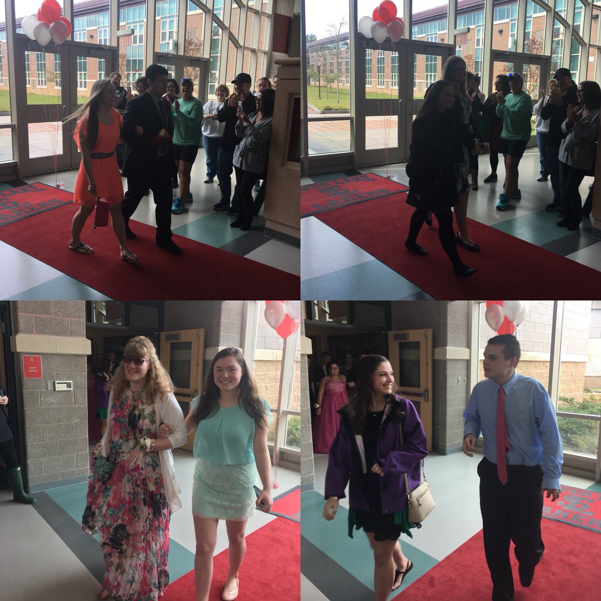 FrazierSpecEd's tweet photo. Thank you, Mrs.Gill for being our MC for our Best Buddies Friendship Ball Red Carpet! Thank you faculty &amp; staff who came to cheer us on ❤️ https://t.co/aEkAJfRDN9