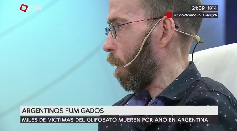 "Nunca tuve tantos enemigos como desde que comencé a luchar contra el Glifosato" Fabián Tomasi #ConVenenoEnLaSangre <a href="/C5N/">C5N</a>