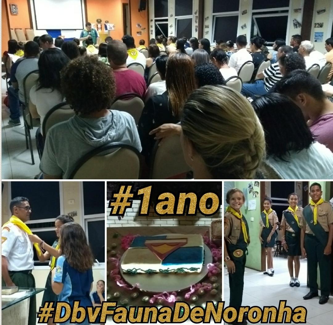 IASDNoronha's tweet photo. Noite de celebração! Casa do Senhor lotada! Linda festa  dos #Desbravadores #FaunaDeNoronha Todos vieram #agradecer a Deus por 01 ano de existência aqui na ilha! https://t.co/3zr8Mh4oY3