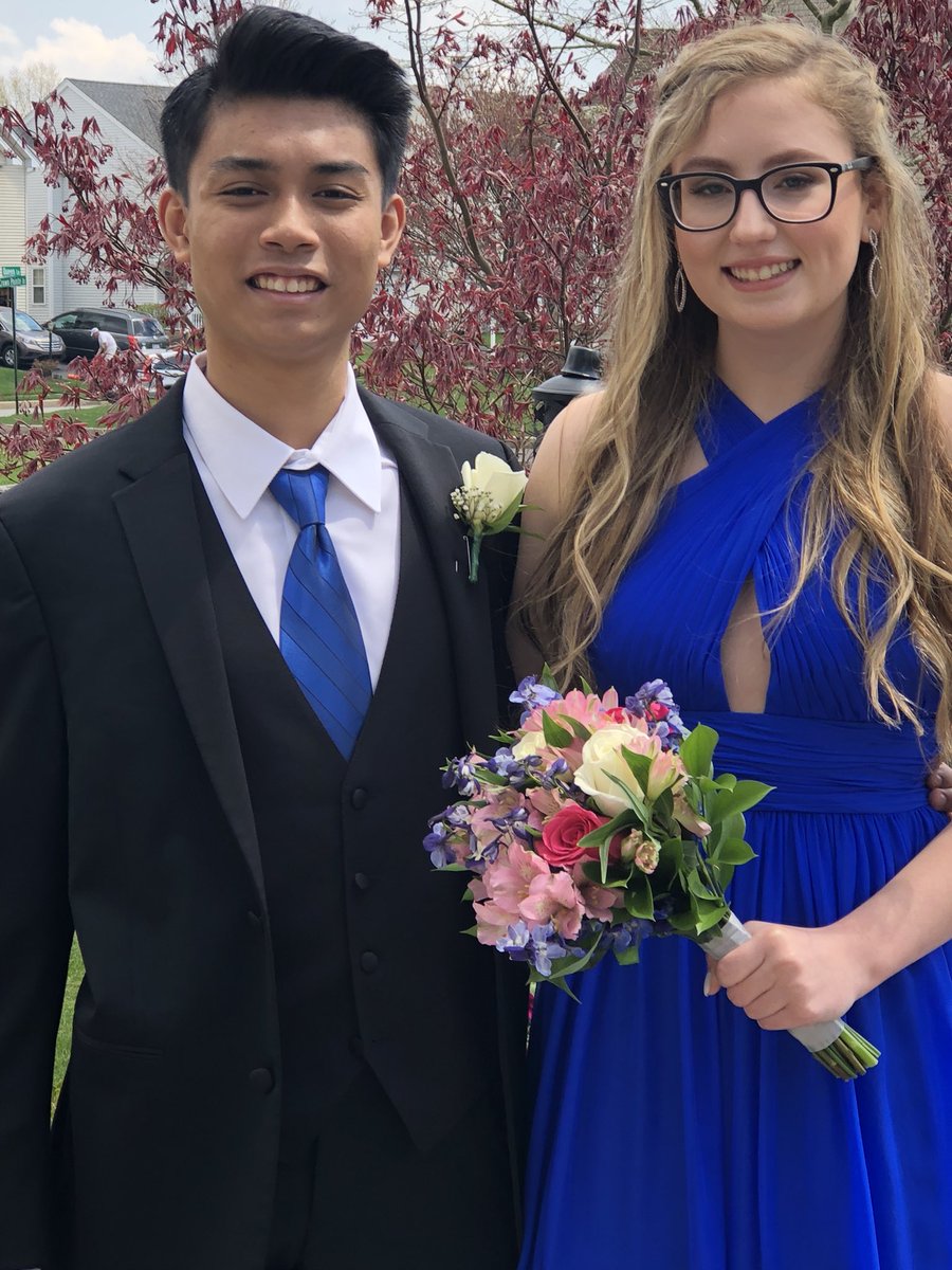 My beautiful daughter and her handsome date on their way to Prom 2018 #prom2018