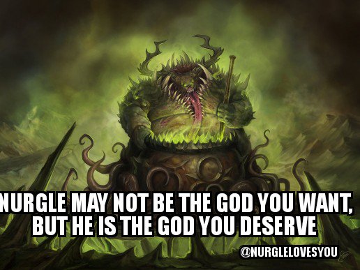 CodexOfSkelos's tweet photo. #NurgleIsLife #respectyourself #BeGreater #knowyourself #findhapiness #nurgleislove #papanurglelovesyou #deathguard #warmongers #chaosundivided #deathguard #nurglelovesallofyou #savetheplanet #lifegoals #wordsofhopeandlove https://t.co/R5GHNJjr8W