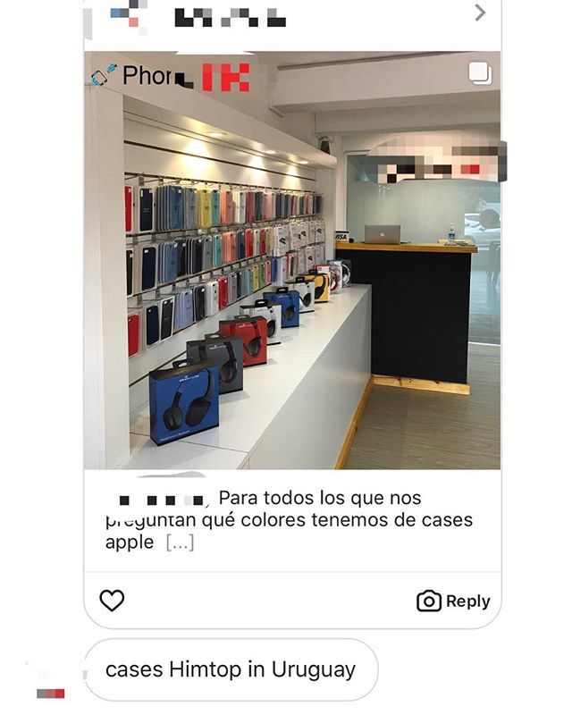 phonecasecable's tweet photo. Case Himtop in Uruguay 👏👏👏. Thanks 🙏 #himtop. .
.
.
.
.
.
.
.
#wholesaler #shenzhen #himtoptechnology #quickresponse #niceservice #fastservice #phoneaccessories #mobilephoneaccessories #iphoneaccessories #samsungaccessories #iphonecase #samsungcase #… https://t.co/gXq4Nx1wRg https://t.co/tUVZpVfrVV