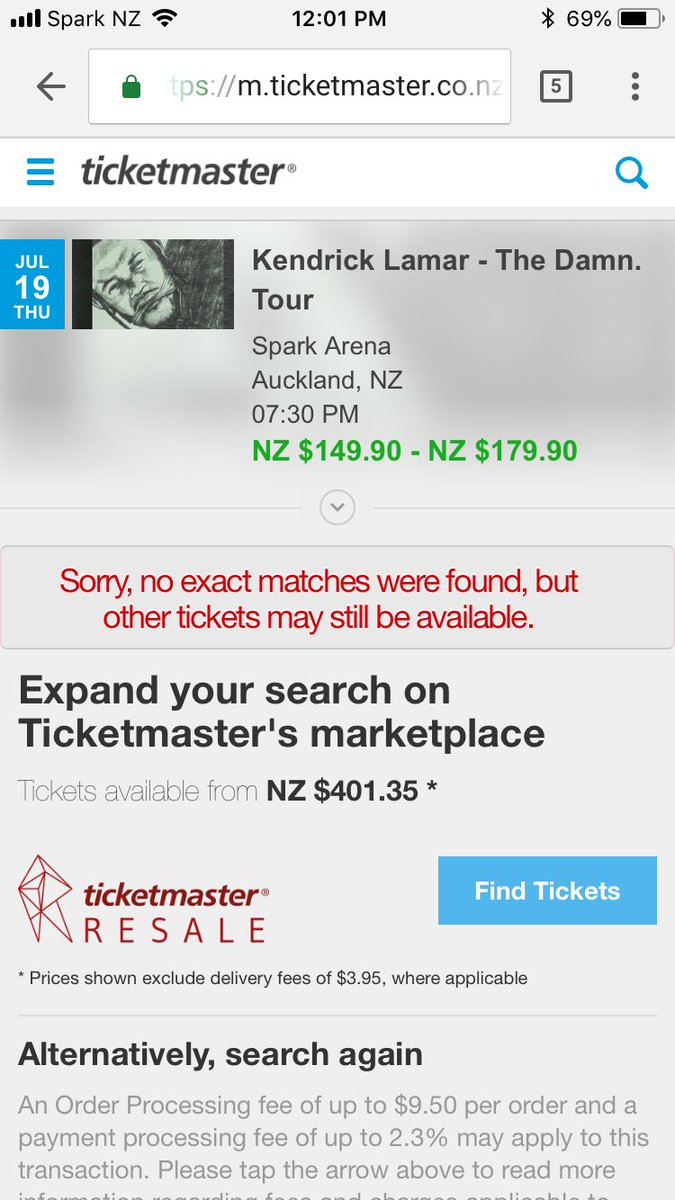 SarahHummy's tweet photo. Noooooo @kendricklamar sold out in one minute!!!! 😑 https://t.co/VkojvAa46q