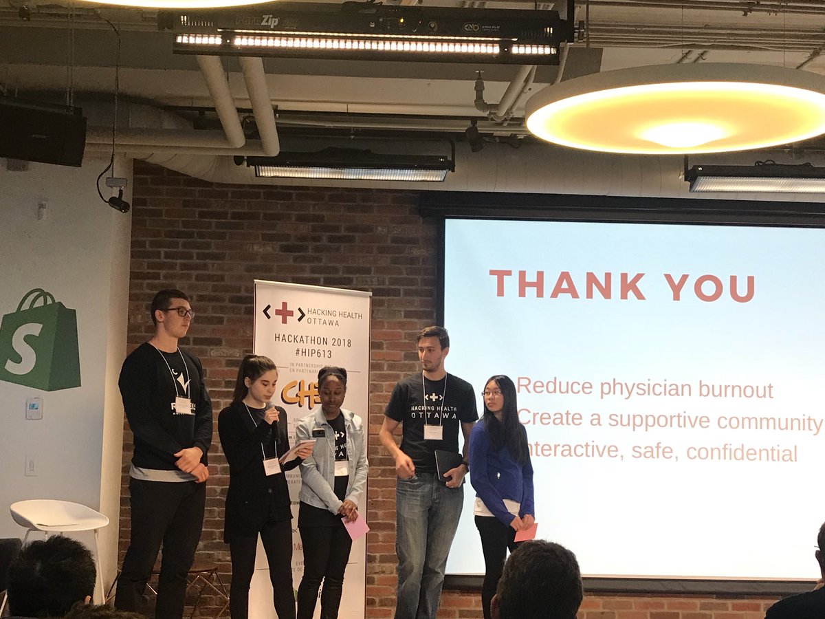 a_herscovich's tweet photo. So proud to be part of the ShareMD team with @jlittmanmd , it’s amazing to see how much we could accomplish in a weekend! Thank you to @IBM for the Design Mentorship Program award. #HIP613 @HHOttawa https://t.co/lQITwM4TLq