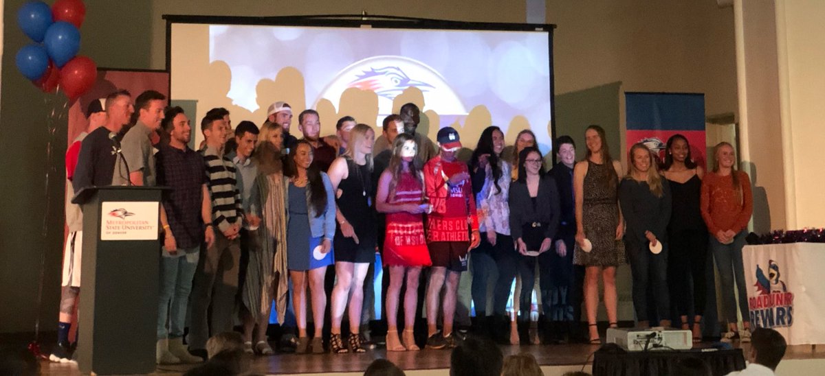 MSUDenverMBB's tweet photo. Congrats to all of our senior student-athletes on outstanding careers! #GotRowdy https://t.co/RrlDiZ3Yqy