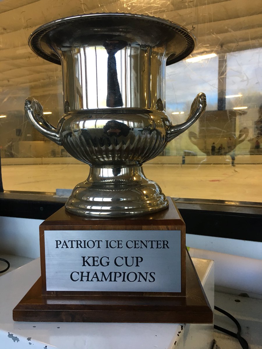 Congrats to our three winners: Littleton Tile &amp; Marble (A division), Let’s Drop Tilted (B division), &amp; The Boozers (C division) &amp; THANK YOU to everyone who came out for our very first Keg Cup as The Patriot Ice Center. We’ll see you again next weekend for another round!