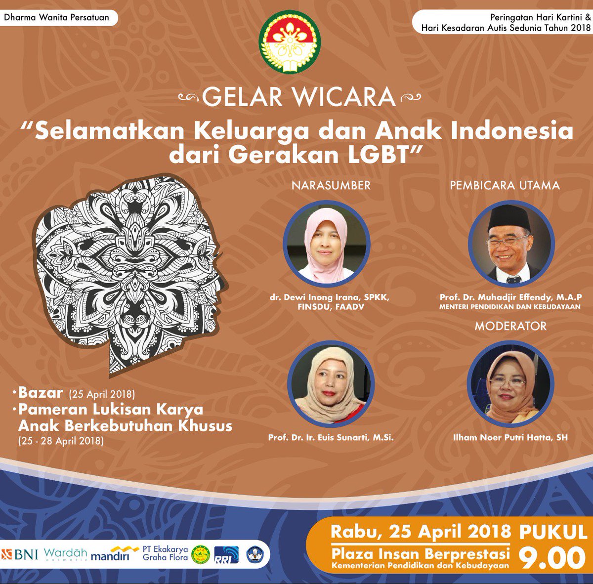 Belum lama ini saya dilarang menjadi narasumber di FISIP UI. Sekarang, acara resmi di kementerian dibatalkan tanpa penjelasan. Masihkah Anda mengira lawan bermain fair? malakmalakmal.com/tentang-femini…