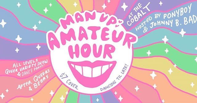This evening join us for one last @manupvancouver AMATEUR HOUR! Come cheer on these new performers! Doors at 9:30