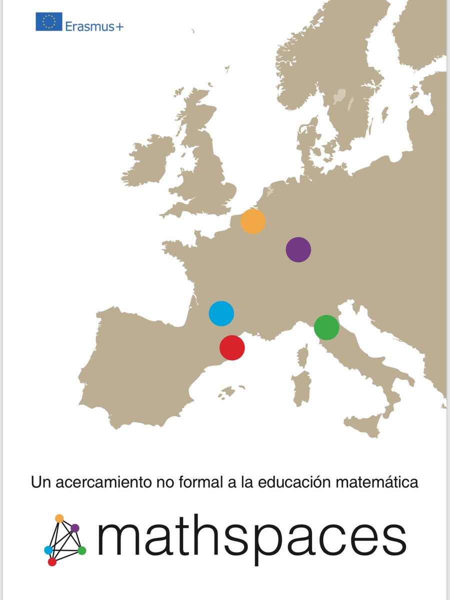 MMACA_cat's tweet photo. Portada, índice e introducción de “Un acercamiento no formal a la educación matemática” publicación del proyecto #mathspaces  (Autores: @MaisonDesMaths @fermat_science @imaginary_math  il Giardino di Archimede y @MMACA_cat) https://t.co/rpQE3vlDTM